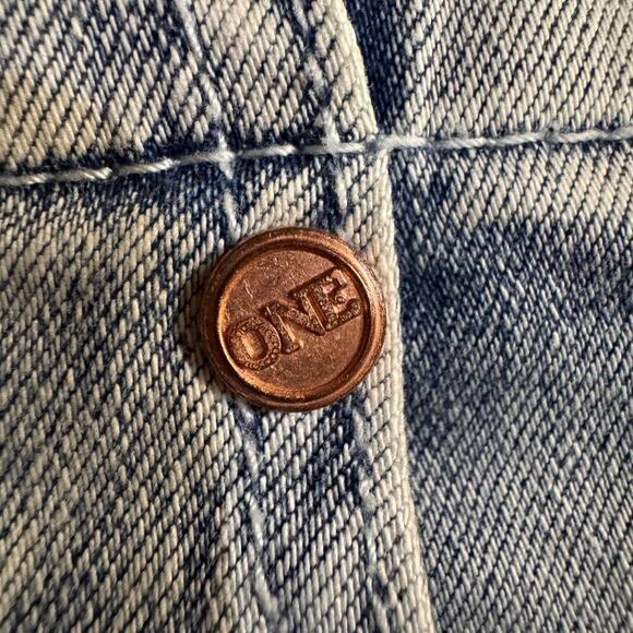 One Teaspoon Super Freaks in Fiasco Ripped Jean Denim Short Size 26 Grunge - Picture 5 of 10